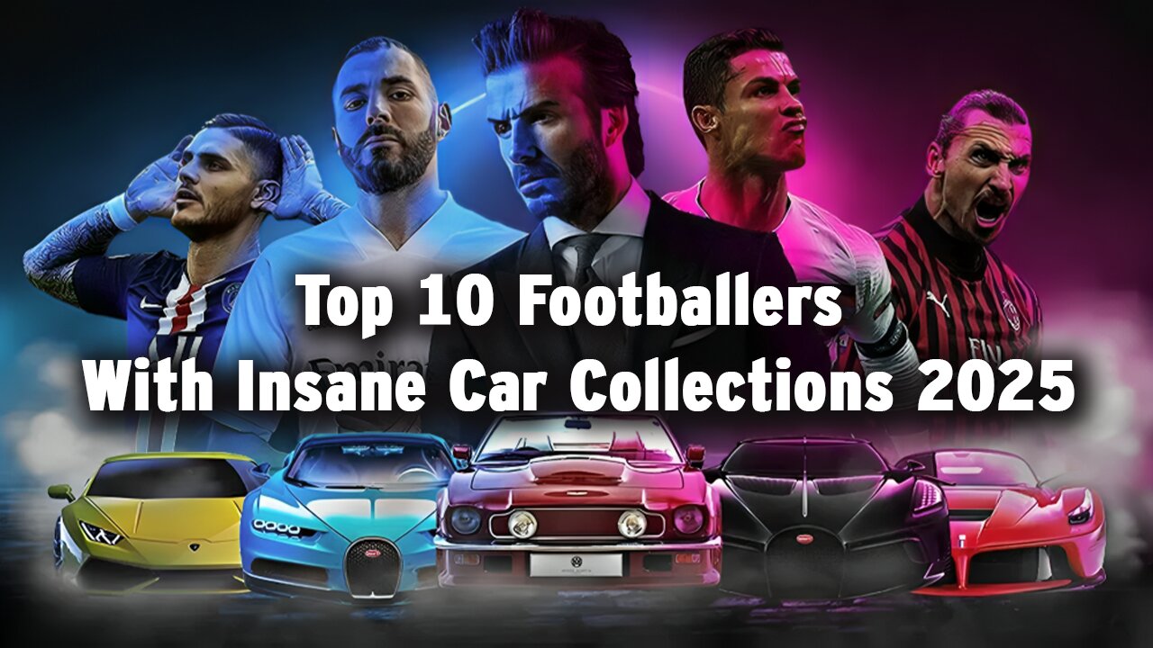 Top 10 Footballers With Insane Car Collections 2025 – You Won’t Believe #1! 🚗⚽ | NewsDrift