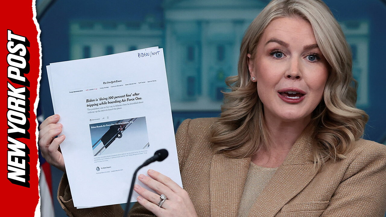 Leavitt torches NYT reporter as White House unveils Media Offender of the Week website