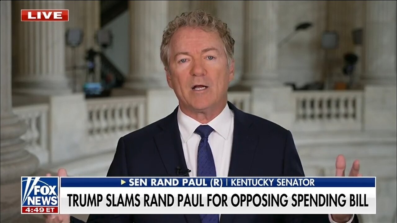 Sen Rand Paul: Trump and I Are Talking Past Each Other