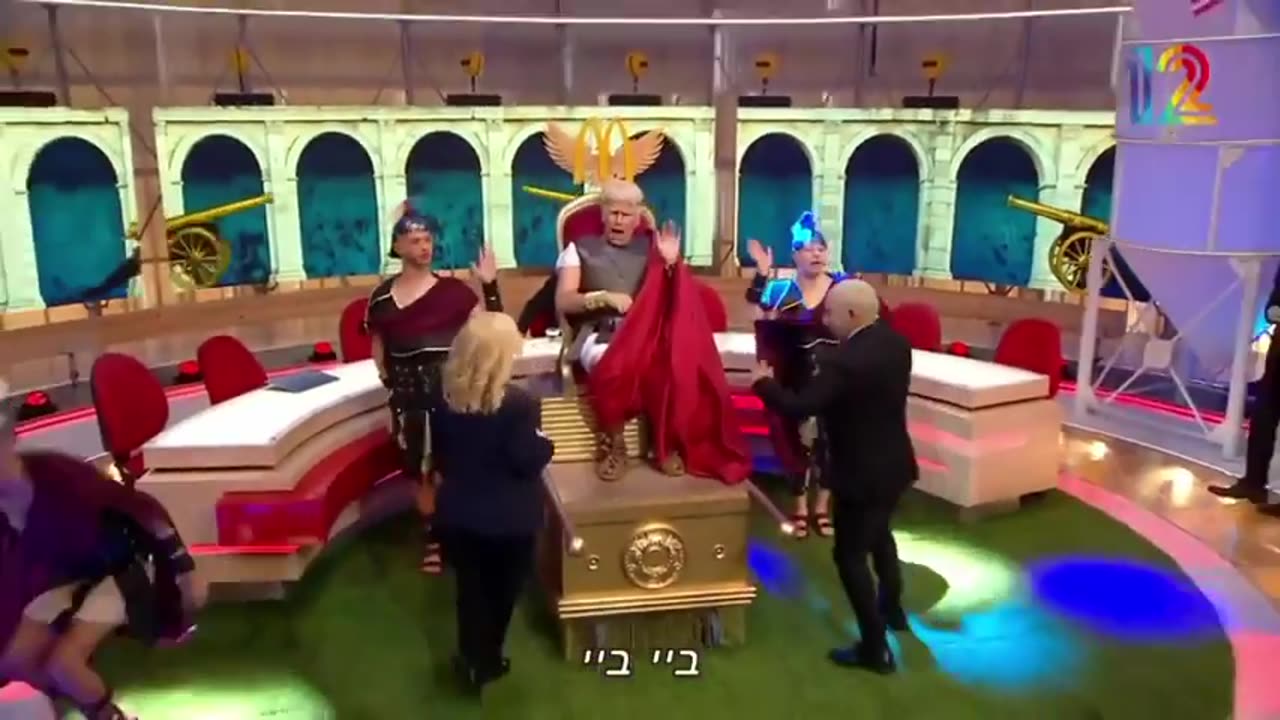 Israels version of SNL portrays Trump as a Roman Emperor