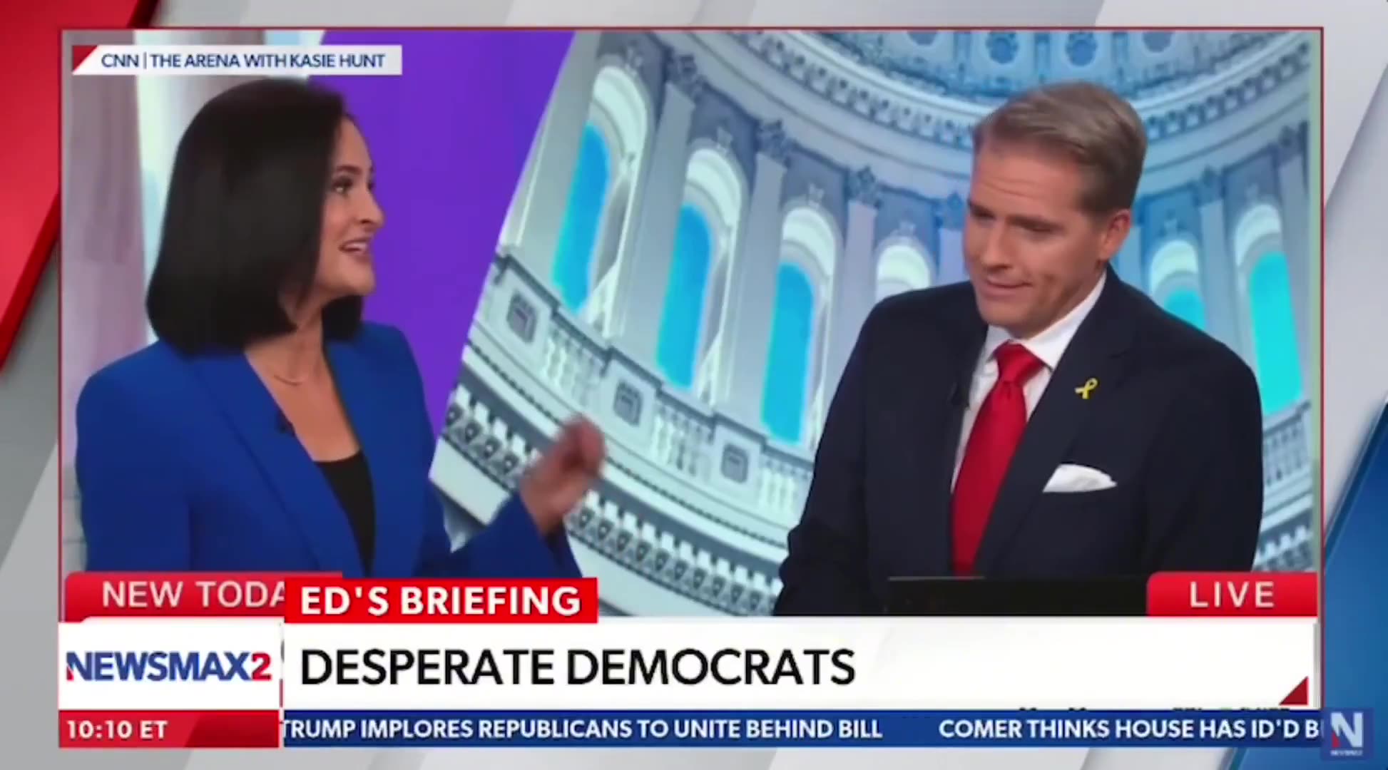 Dem Strategist Admits on Live TV That Lawfare Against Trump Was Part of Their Resistance Strategy