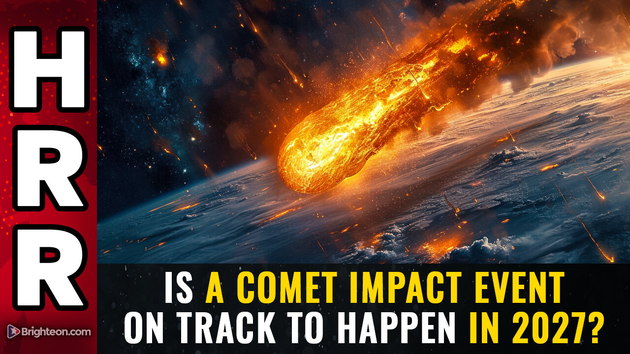 Is a COMET IMPACT EVENT on track to happen in 2027?