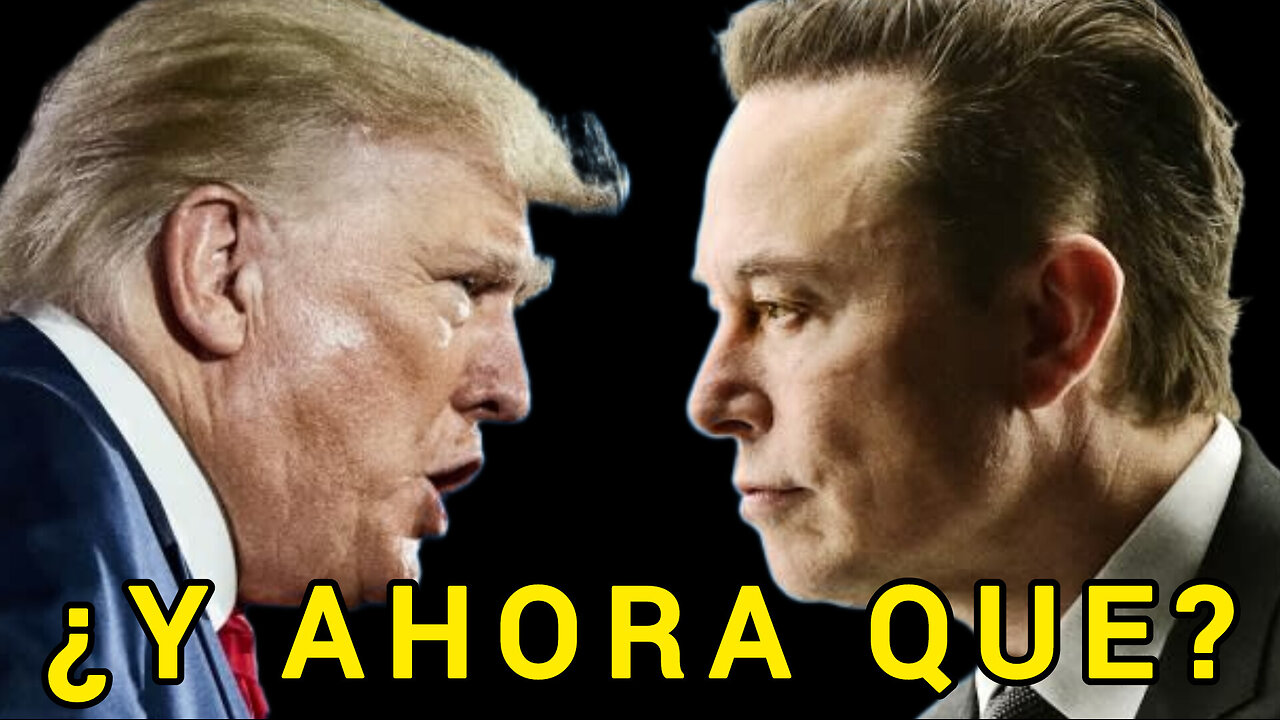 TRUMP vs ELON MUSK ¡El enfrentamiento que NADIE esperaba! - VisualPolitik (Resumen)