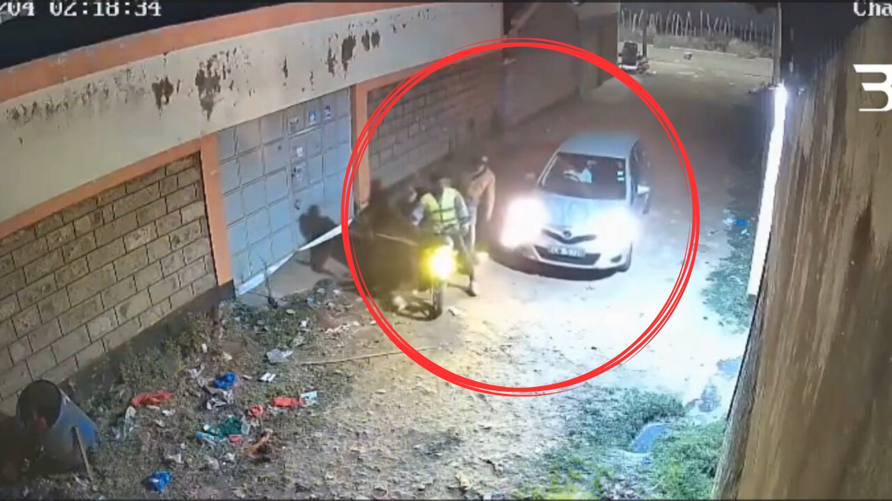 Motorist Escape Death After Attack By Robbers On Motorbike