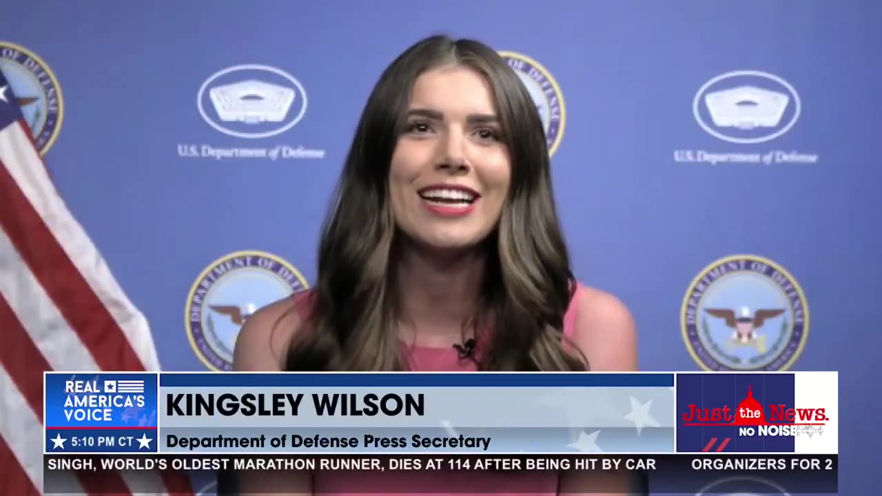 Kingsley Wilson on canceling the DoDs participation in Aspen Conference.