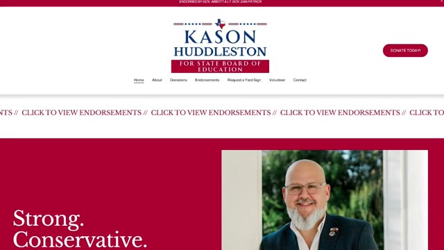 Pastor Kason Huddleston: When you look at the Republican platform versus the Democratic platform, there’s no comparison. The Democrats are literally e