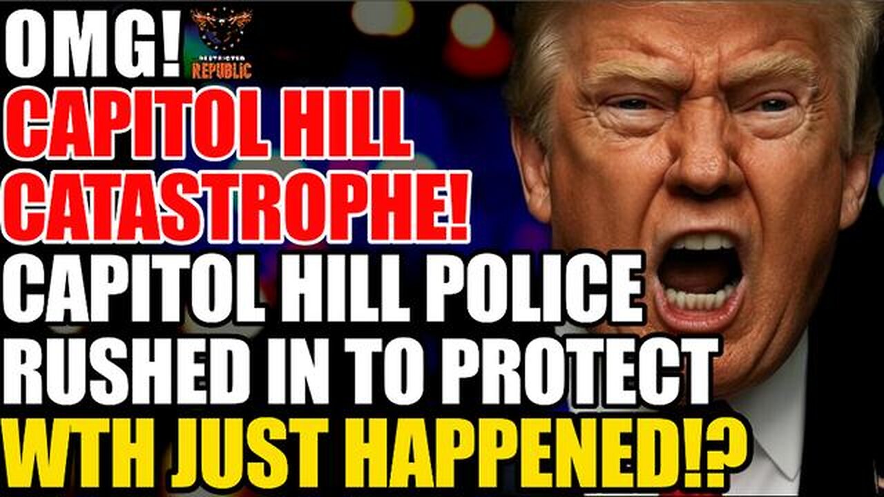 WTF! Capitol Hill Catastrophe! Is Trump OK!? Capitol Police Rushed In to Protect! WTH Just Happened?