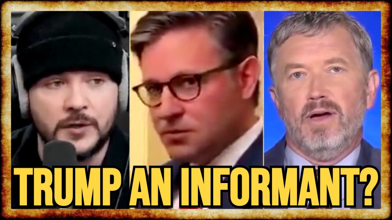 Tim Pool, Thomas Massie REACT To Johnsons Trump-Epstein INFORMANT Claim