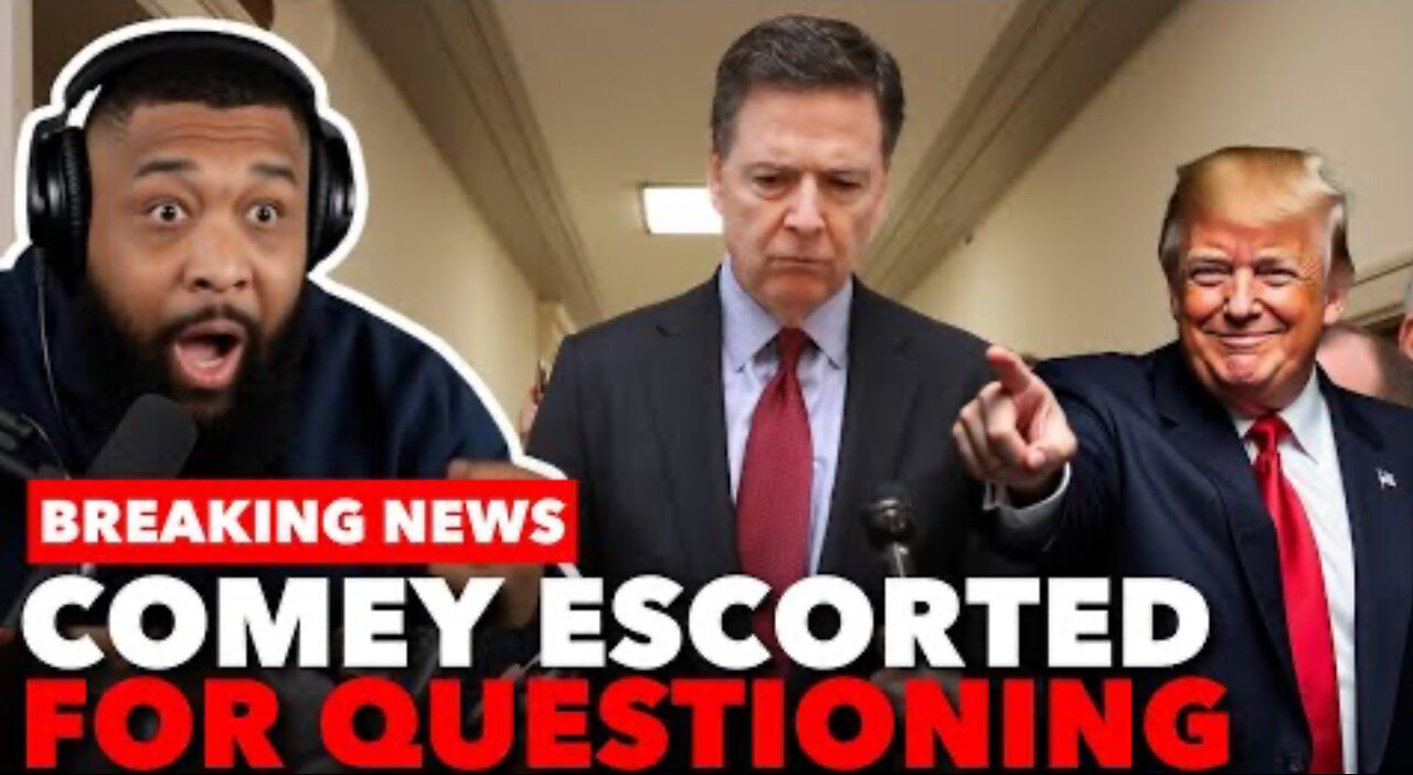 James Comey ESCORTED By Secret Service for Questioning After 8647 Post BACKFIRES