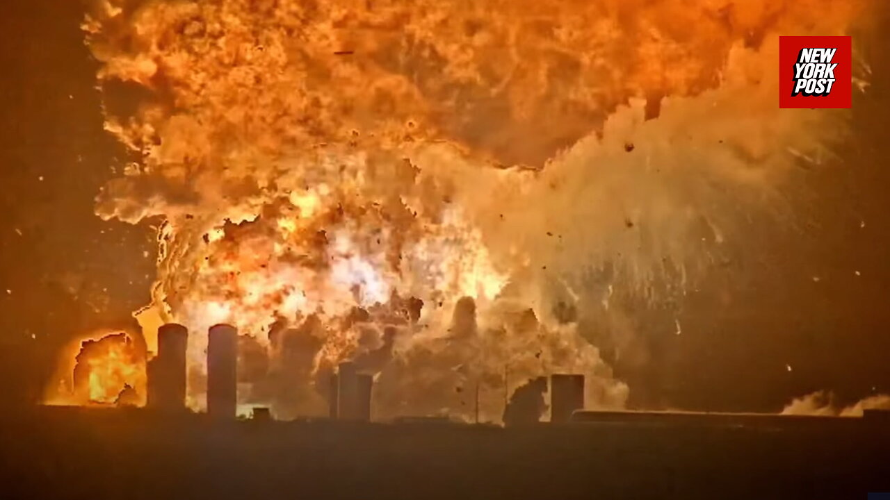 SpaceX Starship 36 erupts in fiery explosion after major anomaly