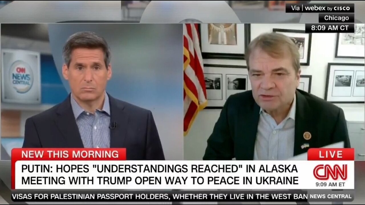 Rep Mike Quigley Claims Putin Doesnt See Strength In Trump