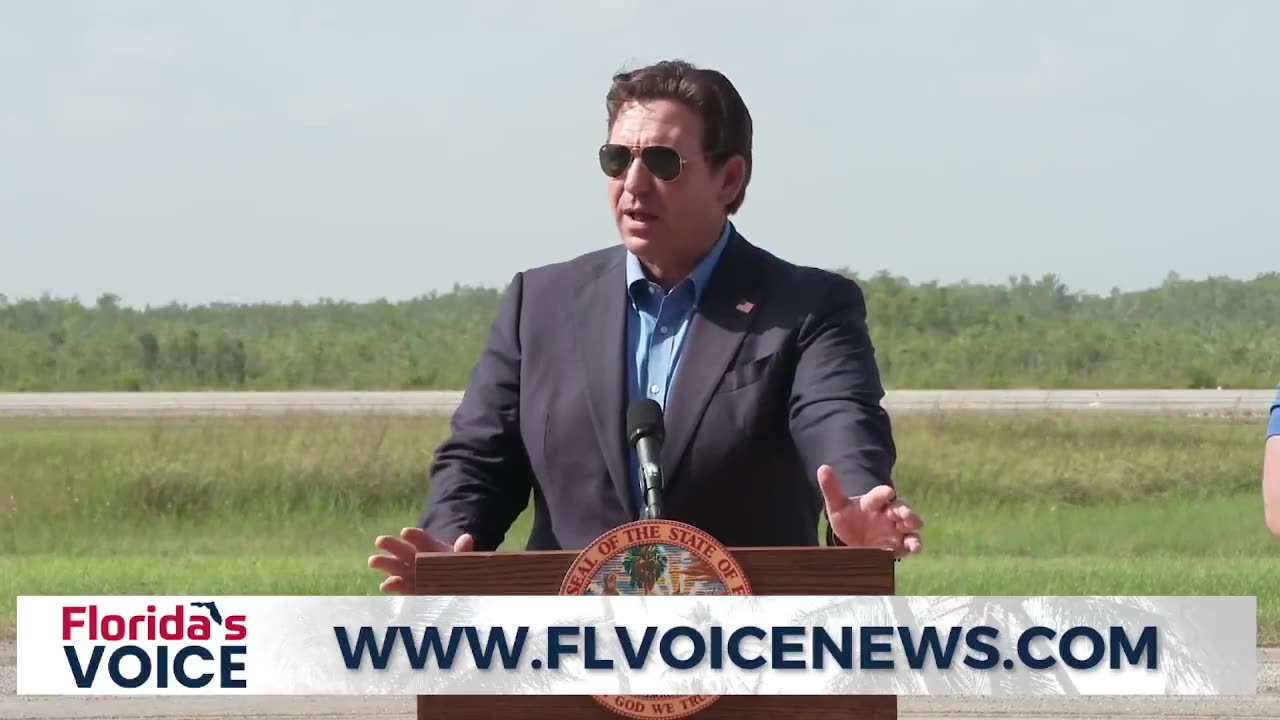GOV DESANTIS puts Dems who are obsessed with Alligator Alcatraz IN THEIR PLACE.