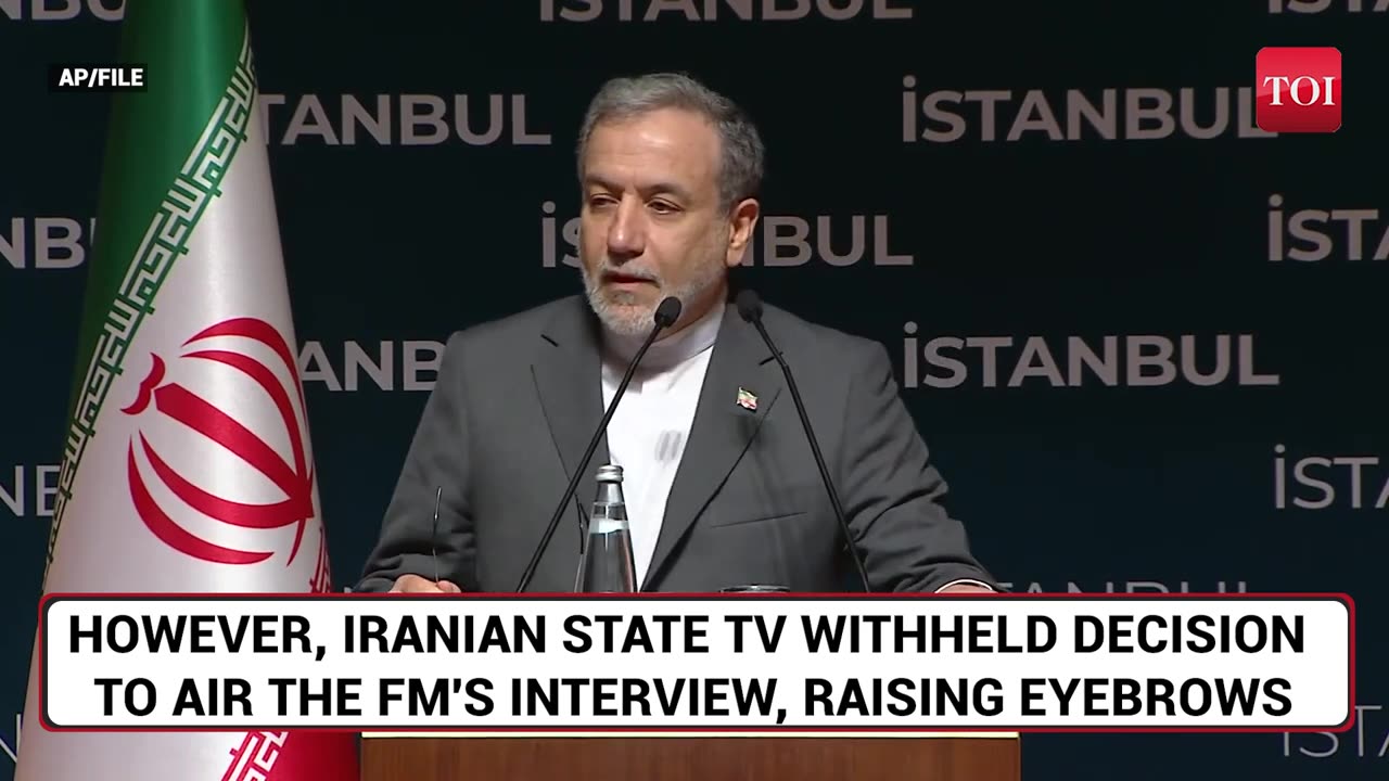 After Khamenei, Pezeshkian, Israel FAILS To Assassinate Iran FM Araghchi | ‘Bomb Planted Near…’
