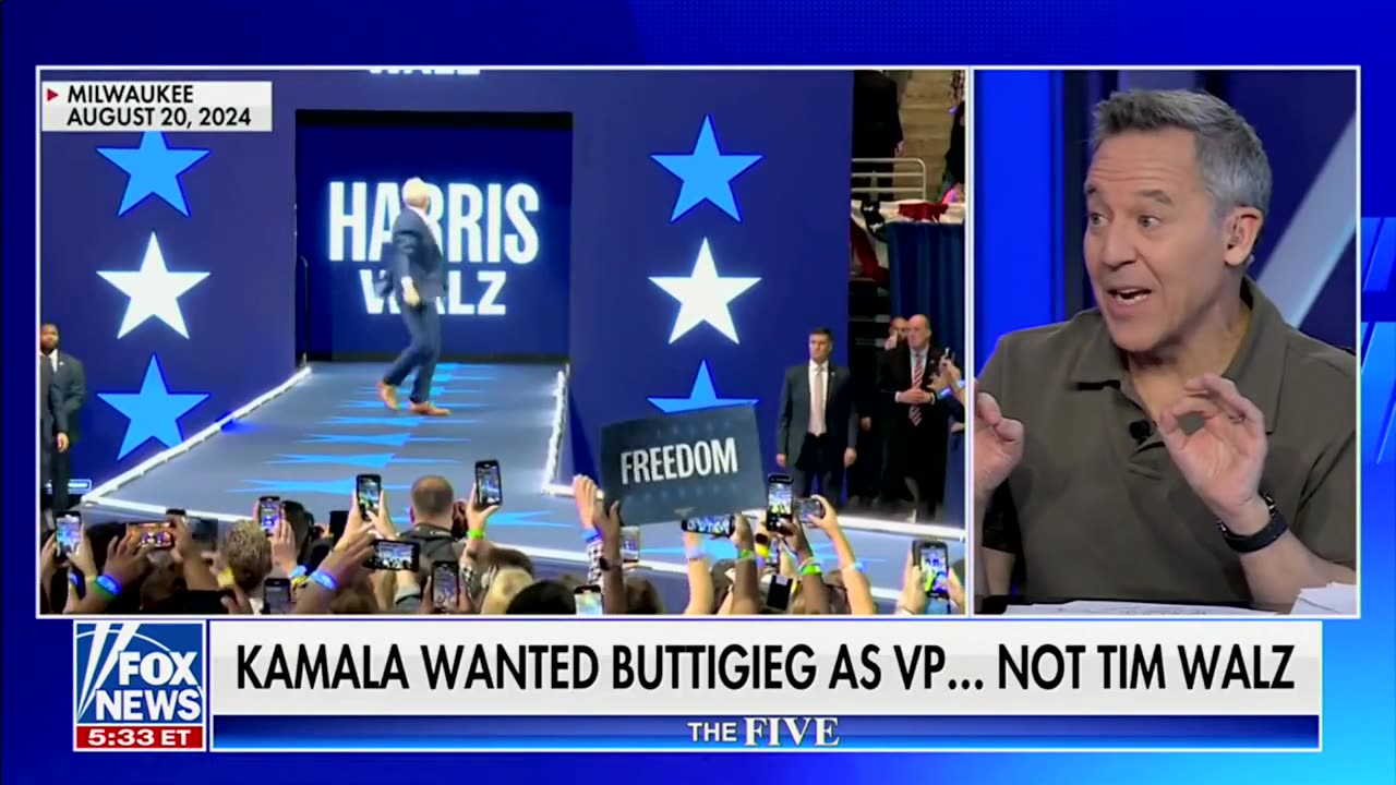 DEI Hires Refuse To Pay It Forward: Gutfeld Rips Harris For Not Picking A Gay Man As VP Nominee