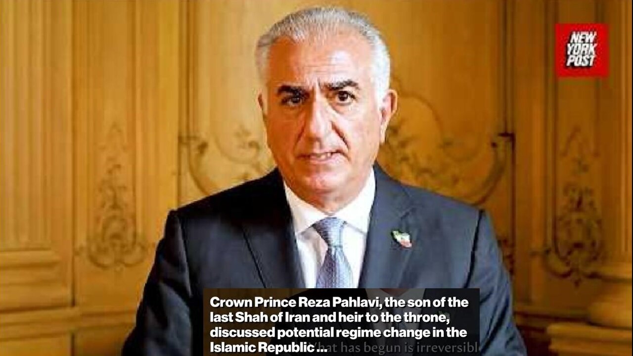 Exiled Iranian Crown Prince: The Iranian people are boots on ground needed to overthrow the regime ~ by New York Post