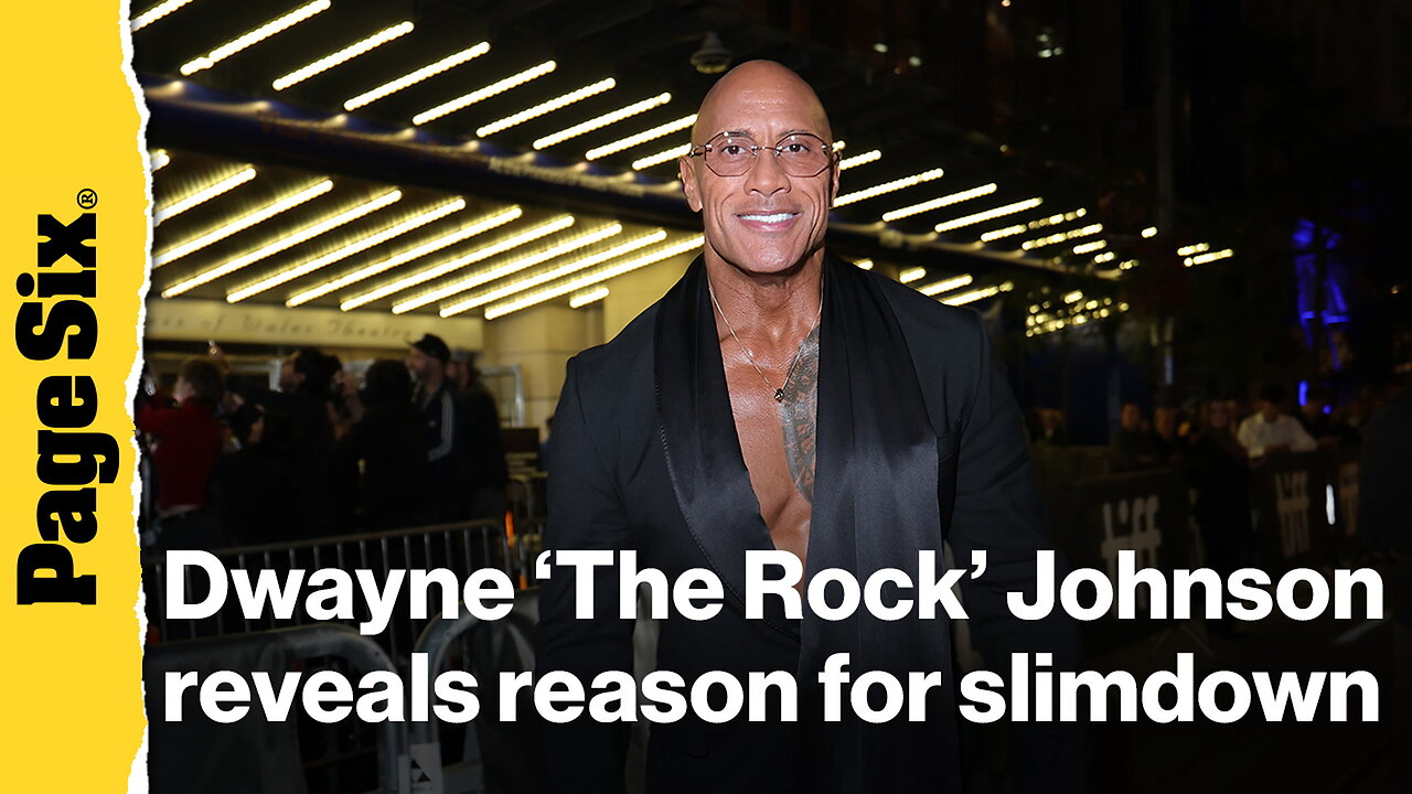 Dwayne The Rock Johnson reveals reason for shocking slimdown: Long ways to go