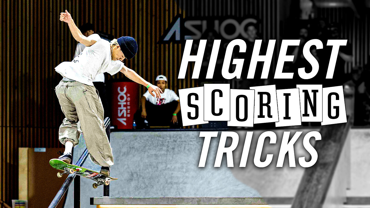 TOP 10 Highest Scoring Tricks in Mens SLS History 🔟