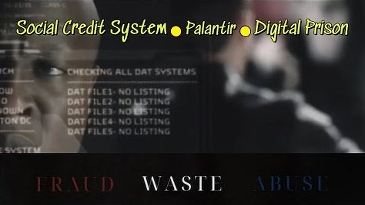 How Trump & Elon Helped Peter Thiel PALANTIR Finish Your Digital Prison! RFB, RE-UPLOAD