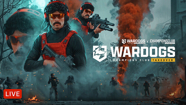 🔴DR DISRESPECT - WARDOGS - THE CHAMPIONS CLUB INVASION thumbnail