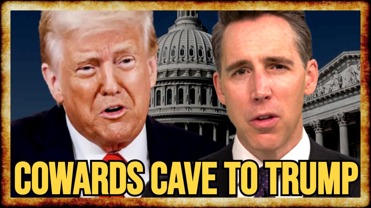 Senate Holdouts CAVE, Vote YES ATROCIOUS Big Beautiful Bill