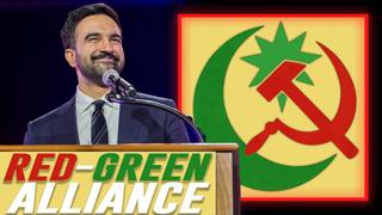 Red/Green Alliance Celebrate Mamdani’s Win & Turn US Into An Islamic/Communist State!!