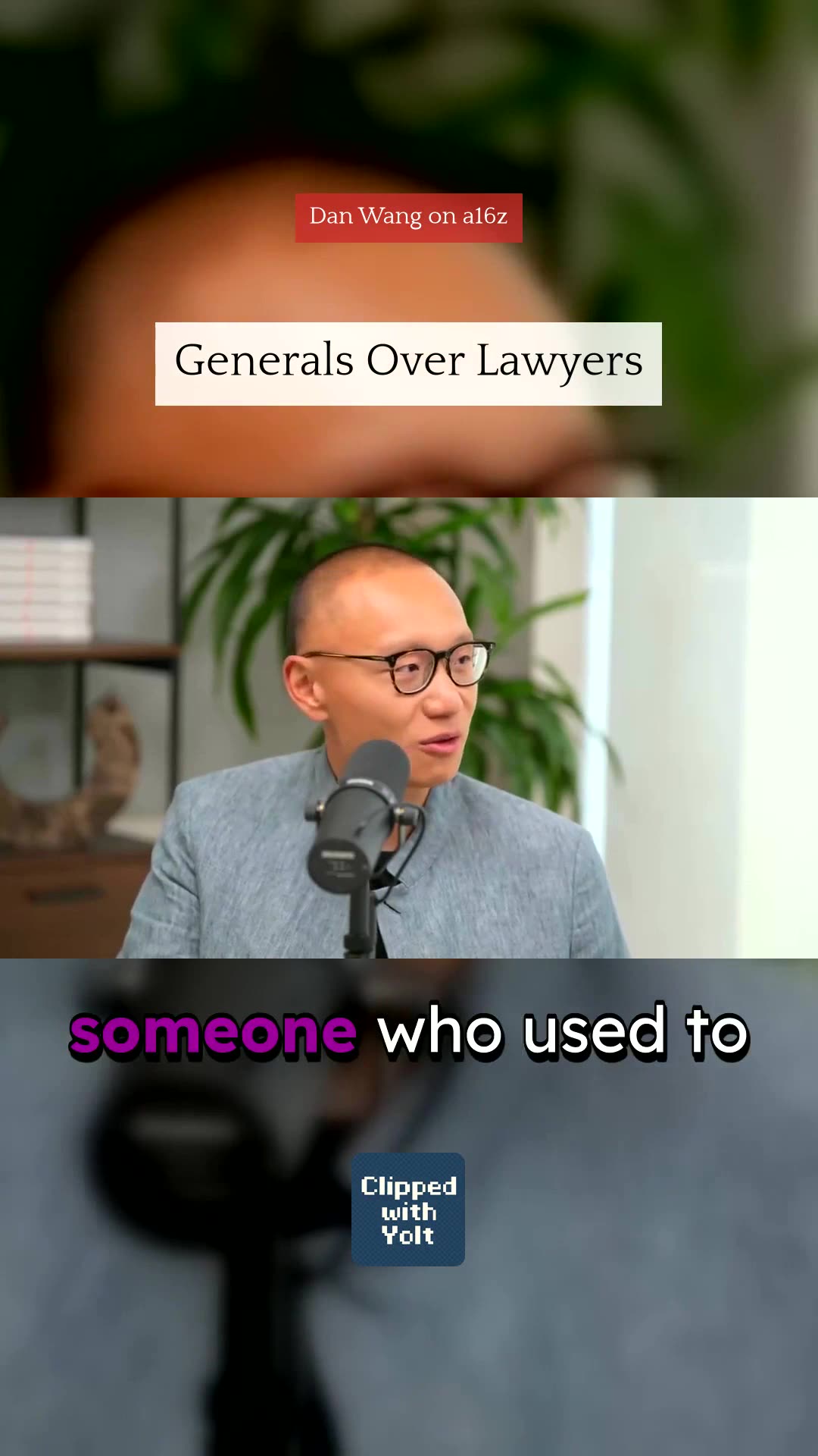 Generals Over Lawyers?
