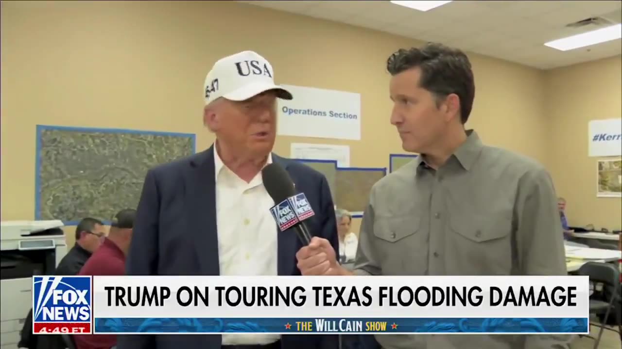 POTUS on why its important to him to show up to disaster zones