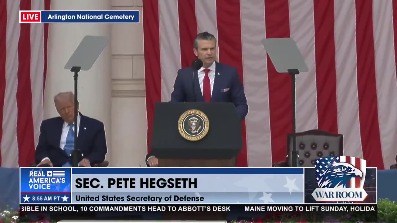 SECRETARY PETE HEGSETH REMARKS