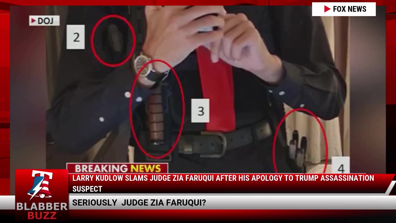 Larry Kudlow Slams Judge Zia Faruqui After His Apology To Trump Assassination Suspect