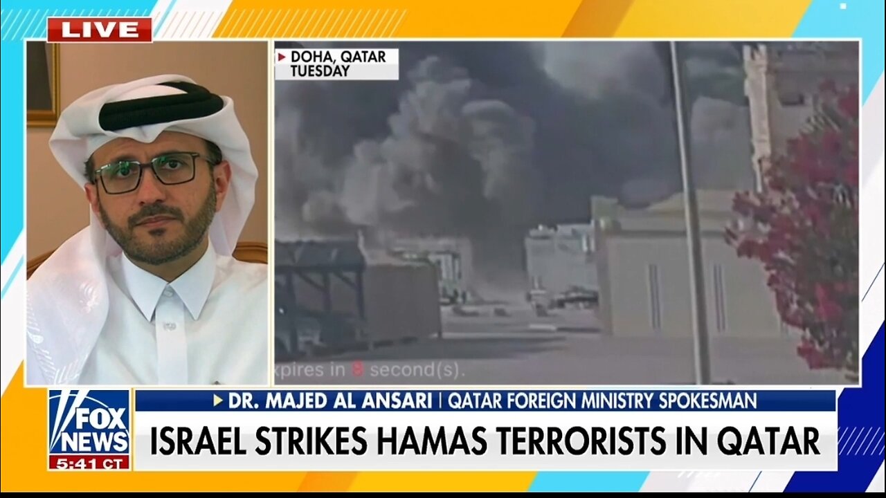 Qatar FM Blames Israel for Sovereignty Attack While Ignoring Hamas Bus Station Massacre