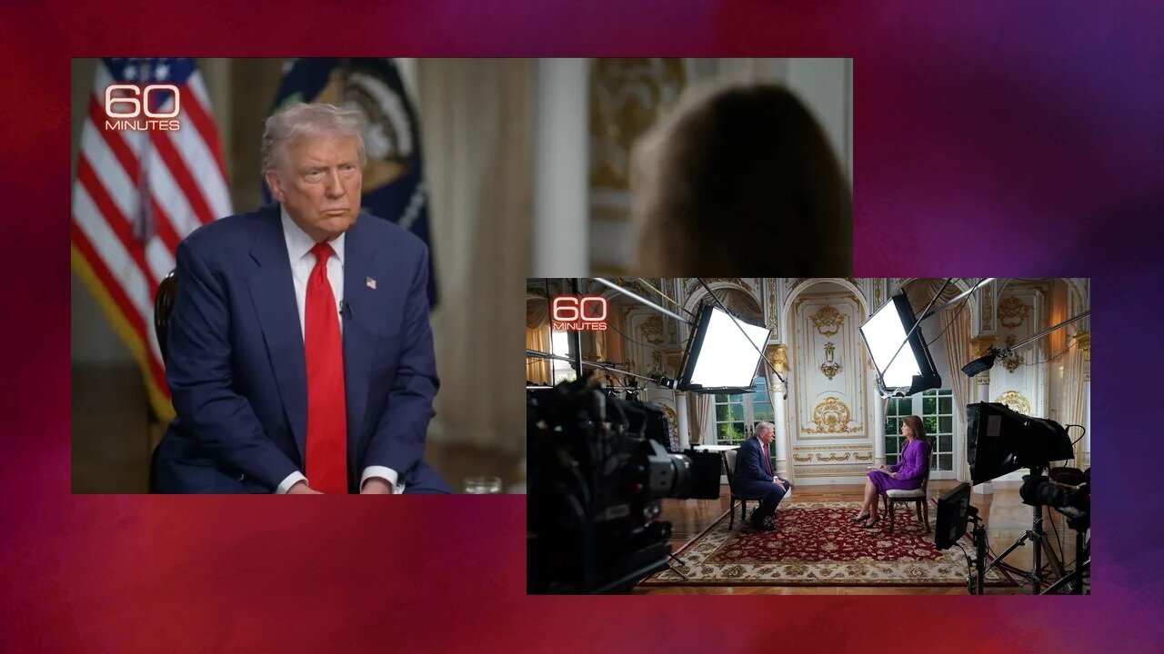 🔥The White House just released the FULL uncut version of POTUS 60 Minutes interview