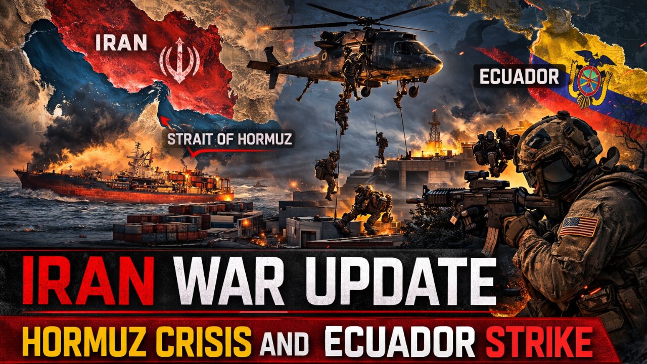 Iran War Update: Hormuz Crisis and Ecuador Strike