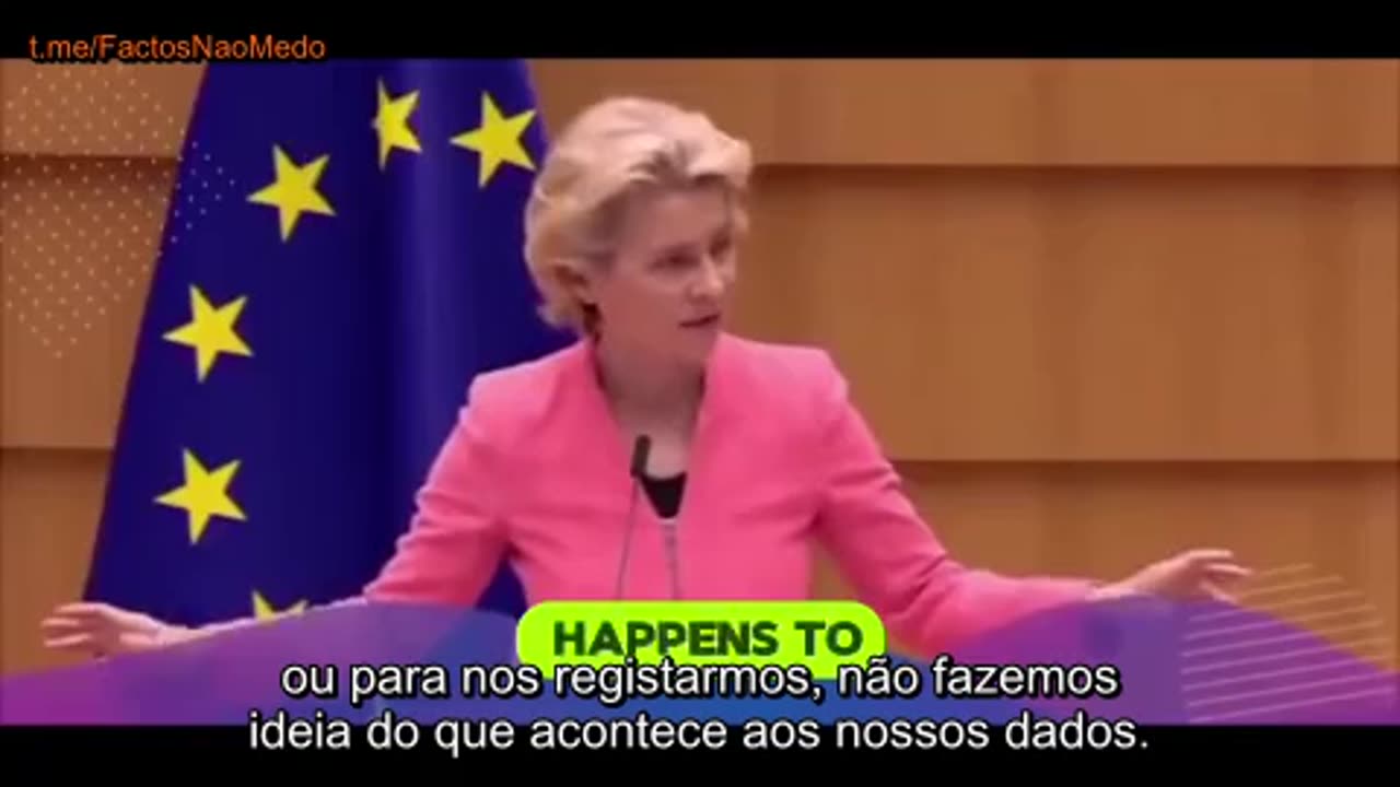 💣URSULA VON DER LEYEN: A VENDER IDENTIFICAÇÃO DIGITAL COMO SEGURA💣
