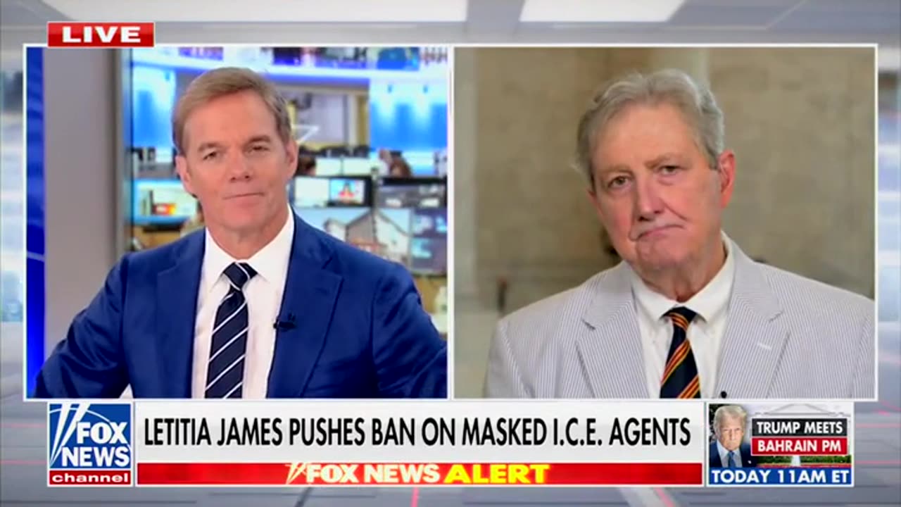 John Kennedy Says Those Who Attack ICE Agents Should Spend Some Quality Time With Bubba