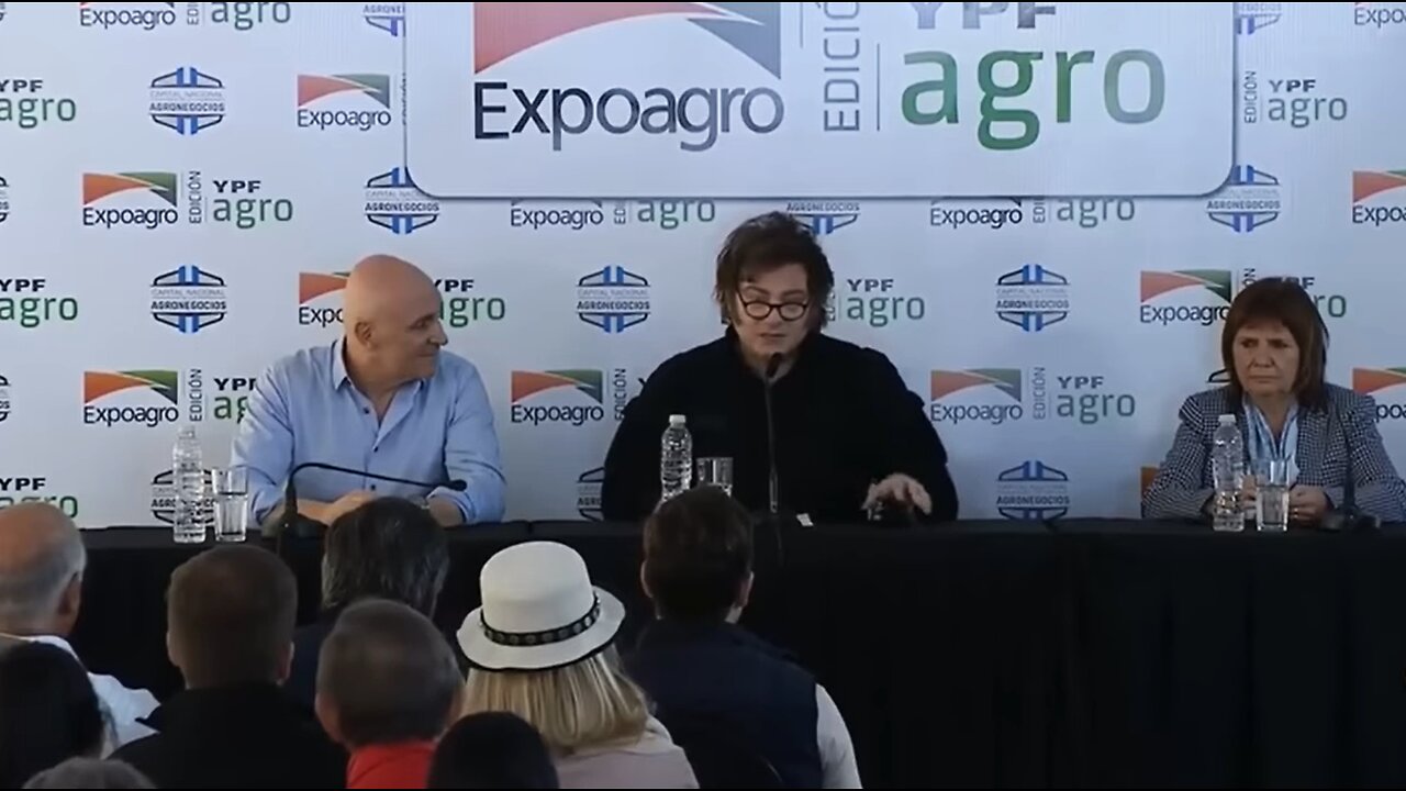 Milei defiende a Bullrich y llama hijos de puta a los jubilados argentinos