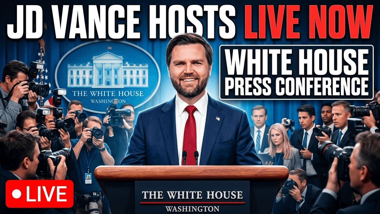 LIVE NOW: JD Vance Hosts White House Presser