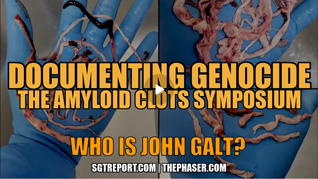 SGT REPORT. THE EXPOSURE OF BIO WEAPON. THE MOST IMPORTANT VIDEO U WILL WATCH, WHO IS JOHN GALT?