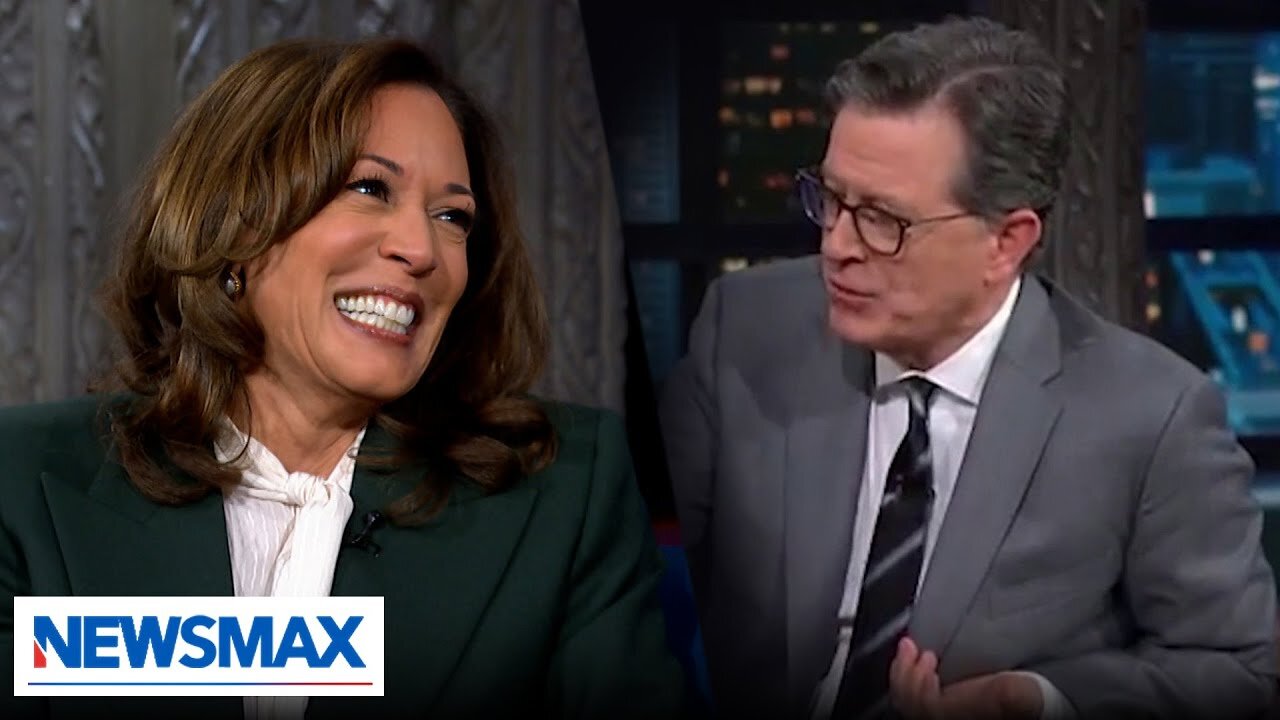 The insufferable Kamala-Colbert chat, a breakdown by Rob Schmitt