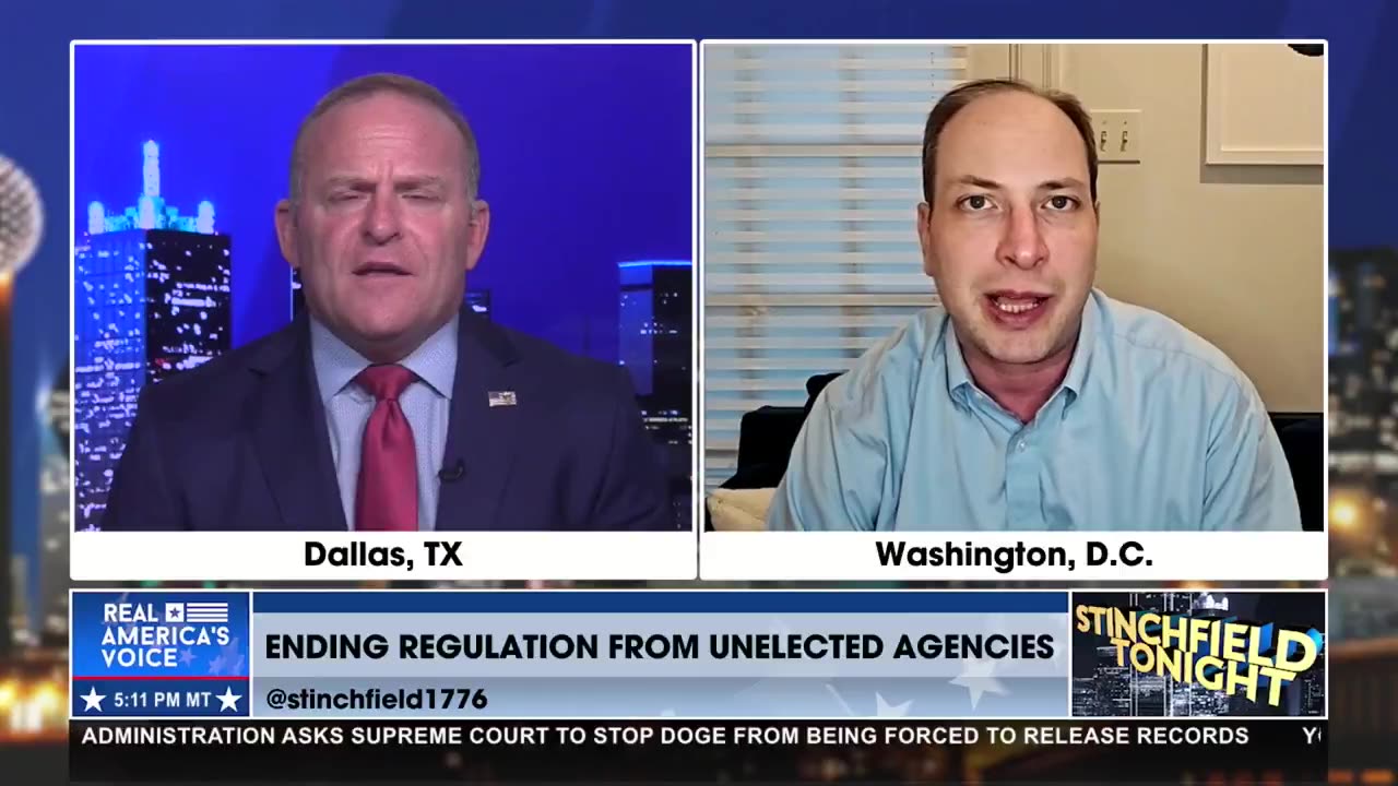 ENDING REGULATION FROM UNELECTED AGENCIES