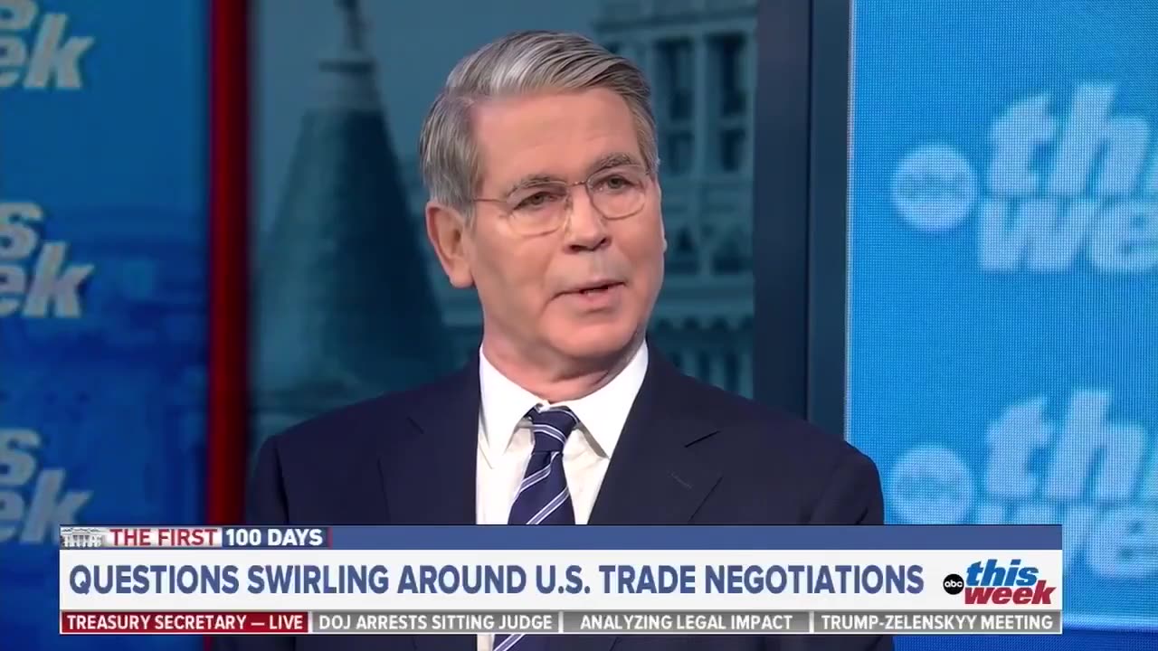 Scott Bessent Says President Trumps Stick and Carrot Technique for Tariffs Is Working