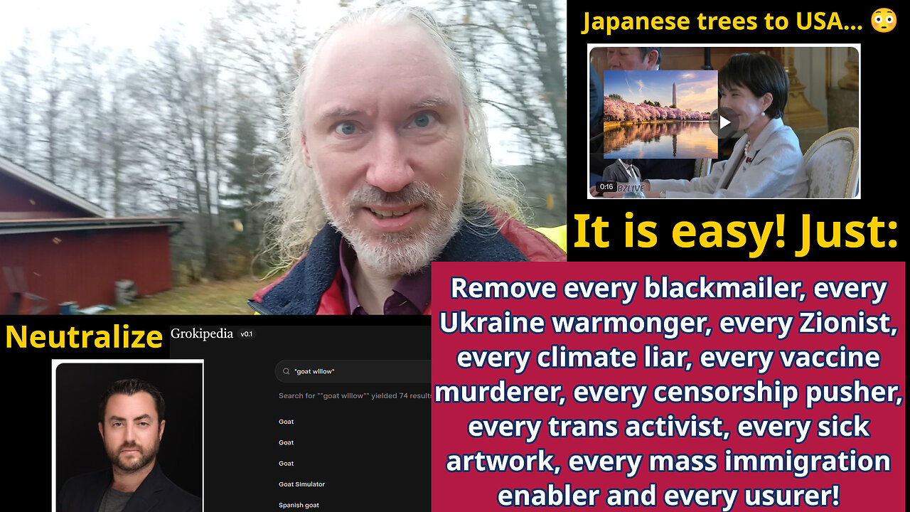 Mossad bombs & Handlers everywhere. Grokipedia tree fail; 𝕏 destroys. neutralize. Wuhan flu cure