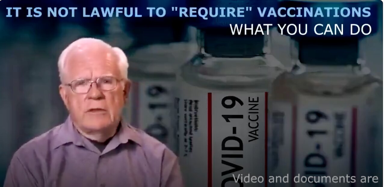 IT IS NOT LAWFUL TO REQUIRE VACCINATIONS SOME WAYS TO COUNTER THE MANDATES