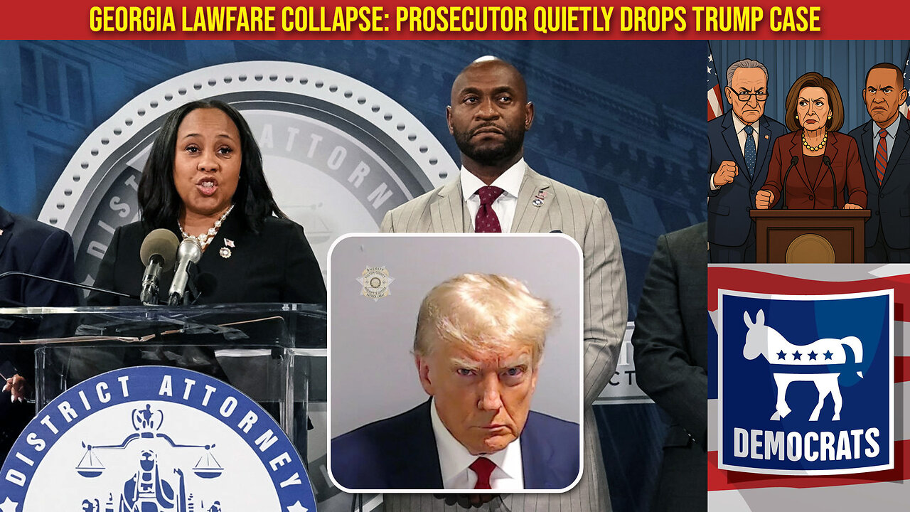 Another ๐๐๐ฐ๐๐๐ซ๐ ๐
๐๐ข๐ฅ By Democrats: Georgia Prosecutor Ditches Trump Election Fraud Charges
