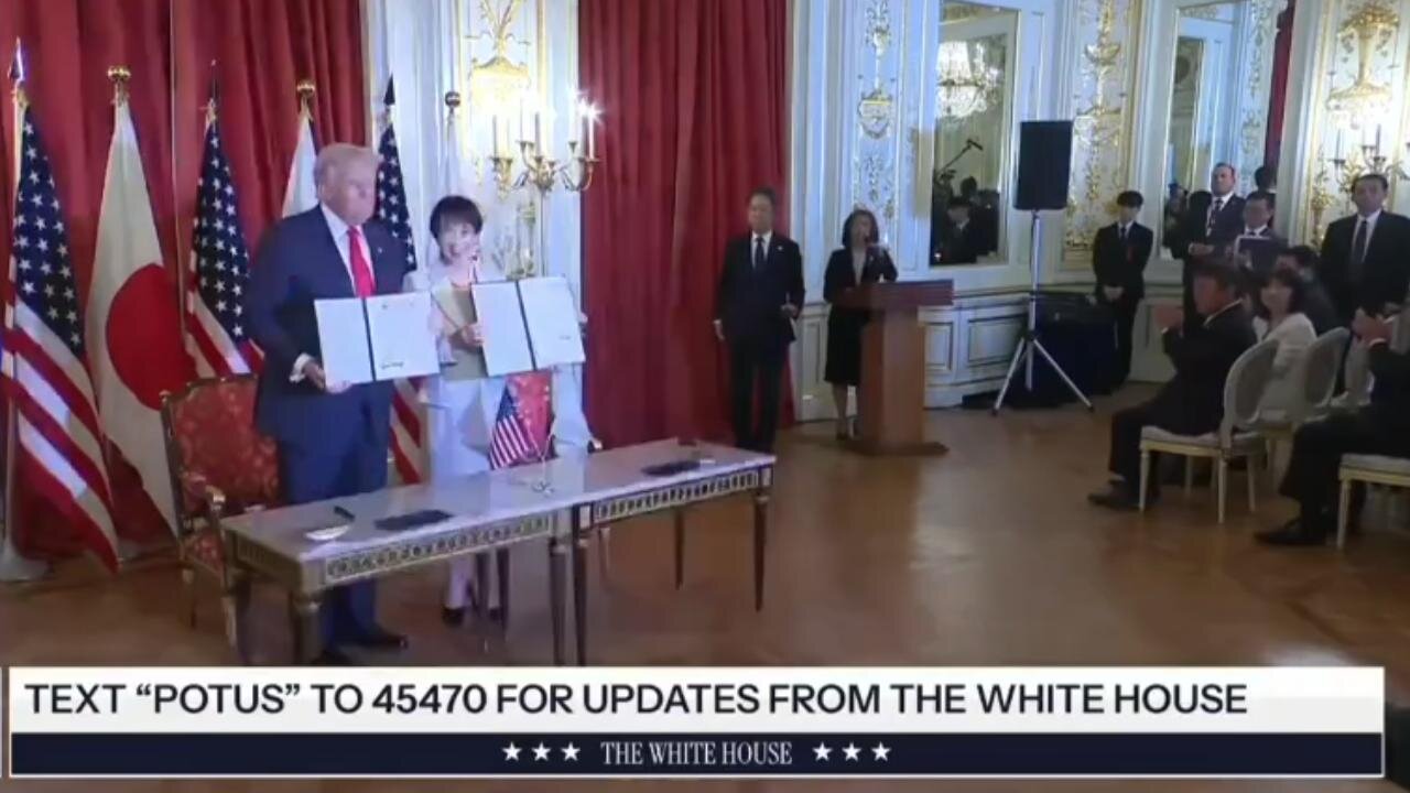 💥Historic Agreement SECURES RARE EARTH Elements & Critical Minerals Signed by President Trump & Japan’s Prime Minister Sanae Takaichi