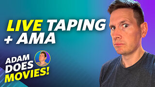 Movie News Live Taping! + AMA - LIVE!