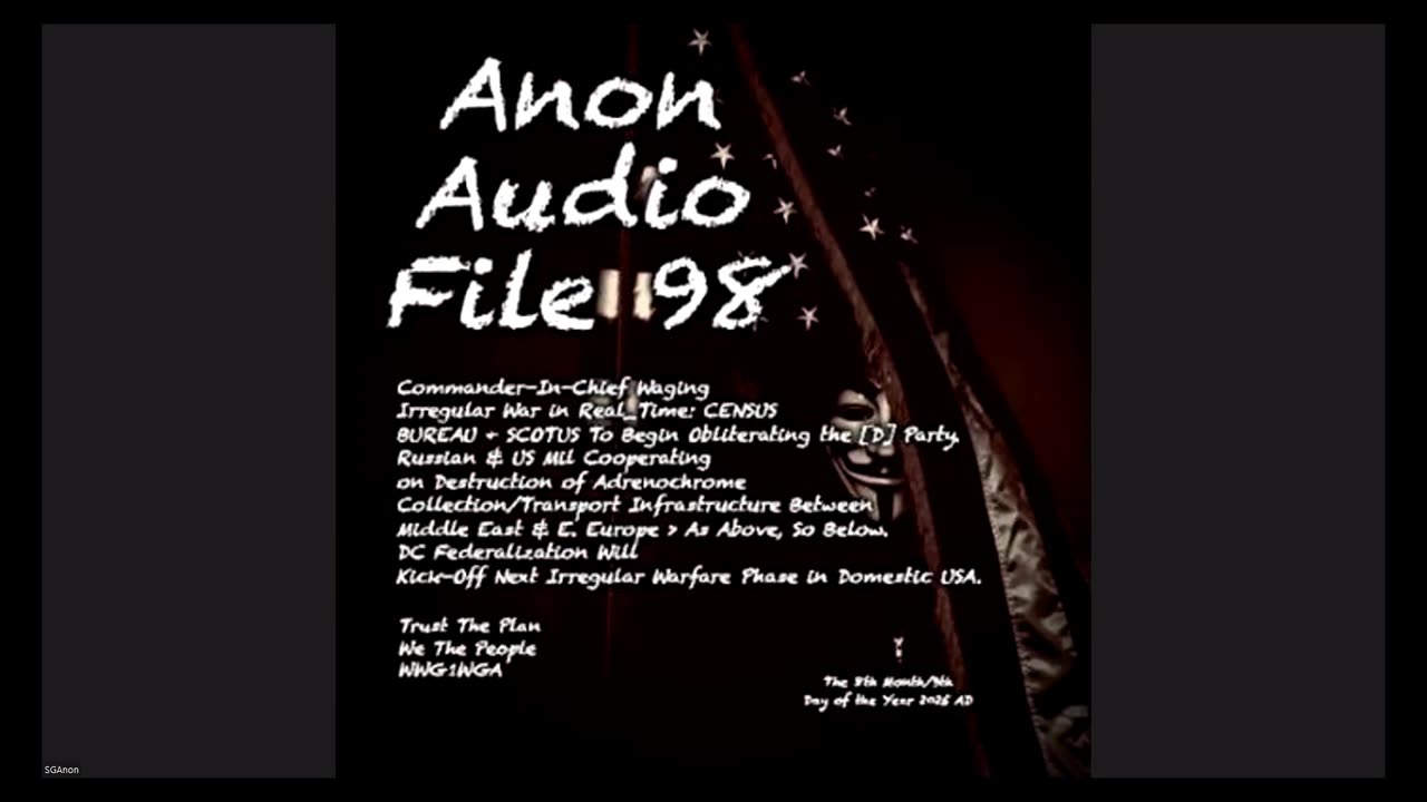 POTUS+CENSUS+SCOTUS: START [D] Power Implosion | Russian Spec_Ops Seize Adrenochrome Cargo