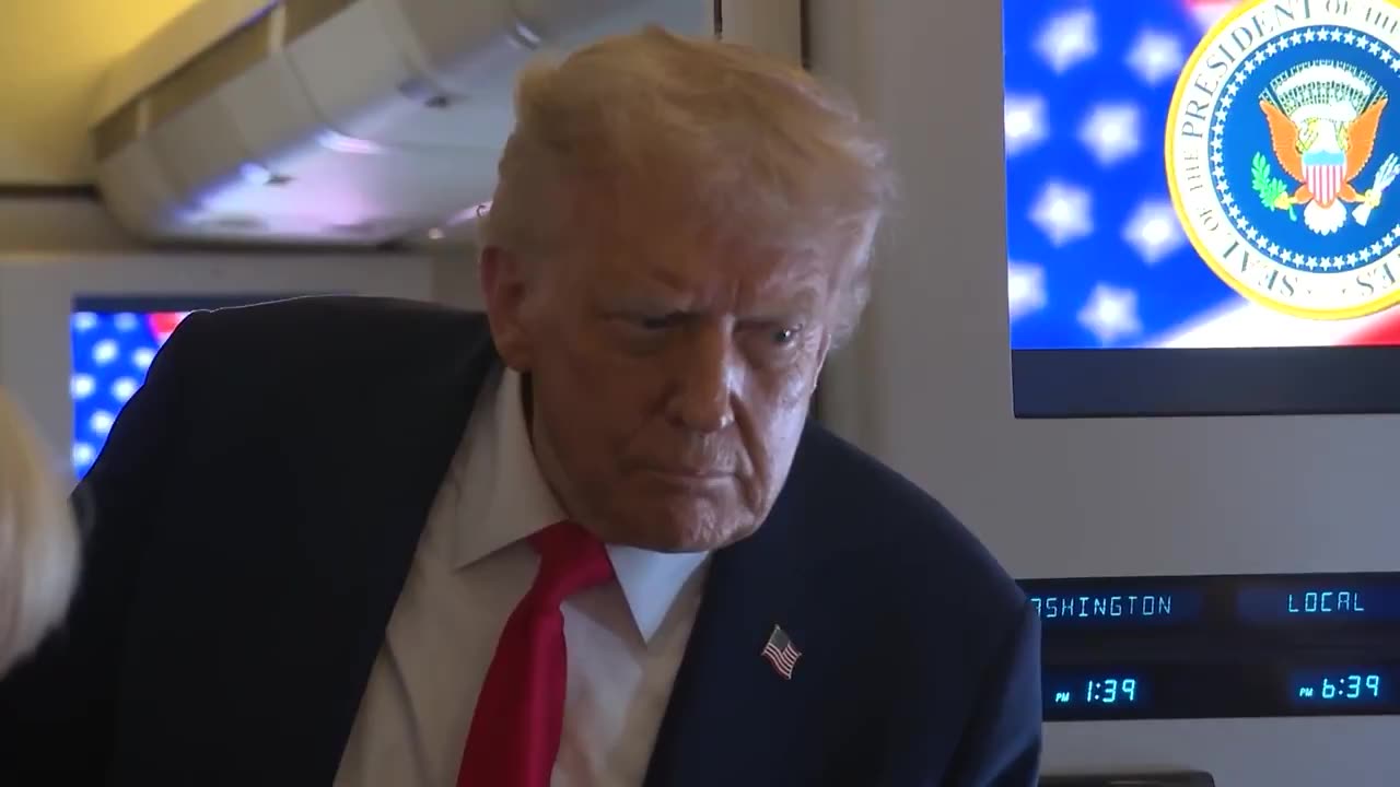 President Trump asks NPR if they have anything to do w/ Anitfa, reporter says NO, Trump says, Okay, well were going to find out.