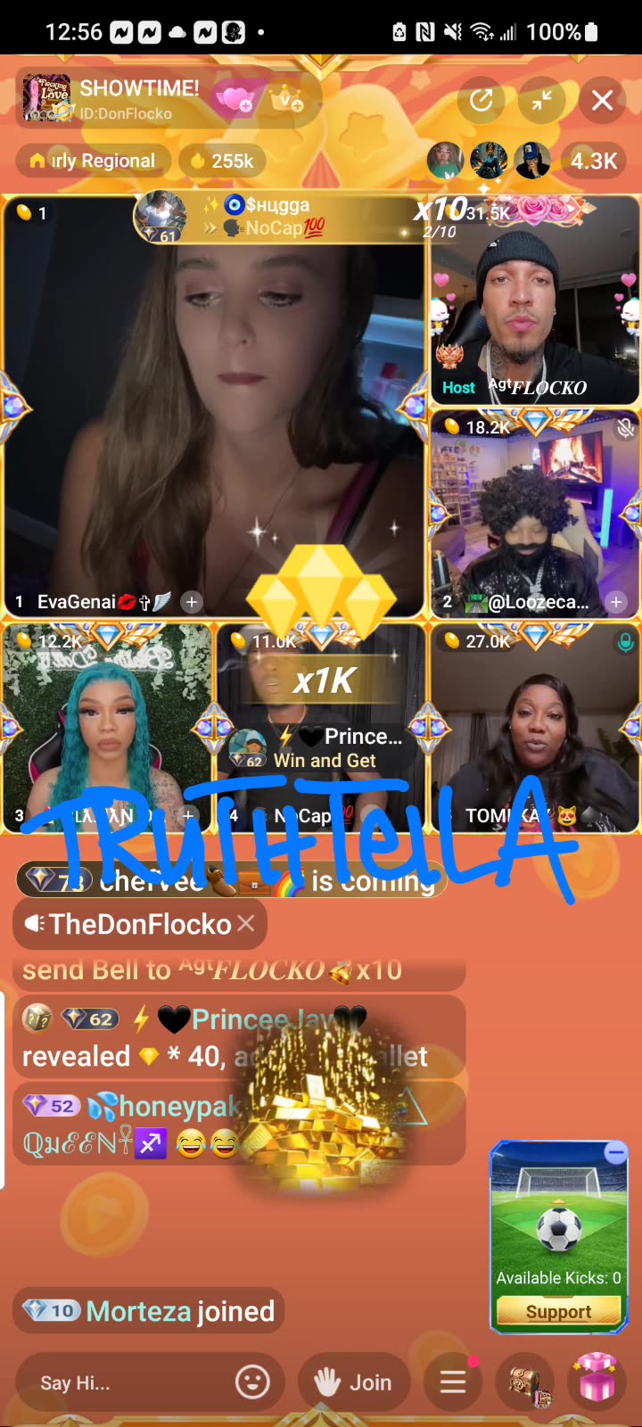 FLOCKOS FLOCKING FOR LOVE SHOW WITH JUDGES QUEEN TOMIKAY, LOOZECANNON, NOCAP & BLAISAN