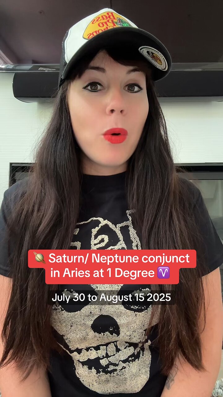 Saturn/ Neptune Conjunction in Aries at 1 Degree (July 30 to August 15 2025) β¨