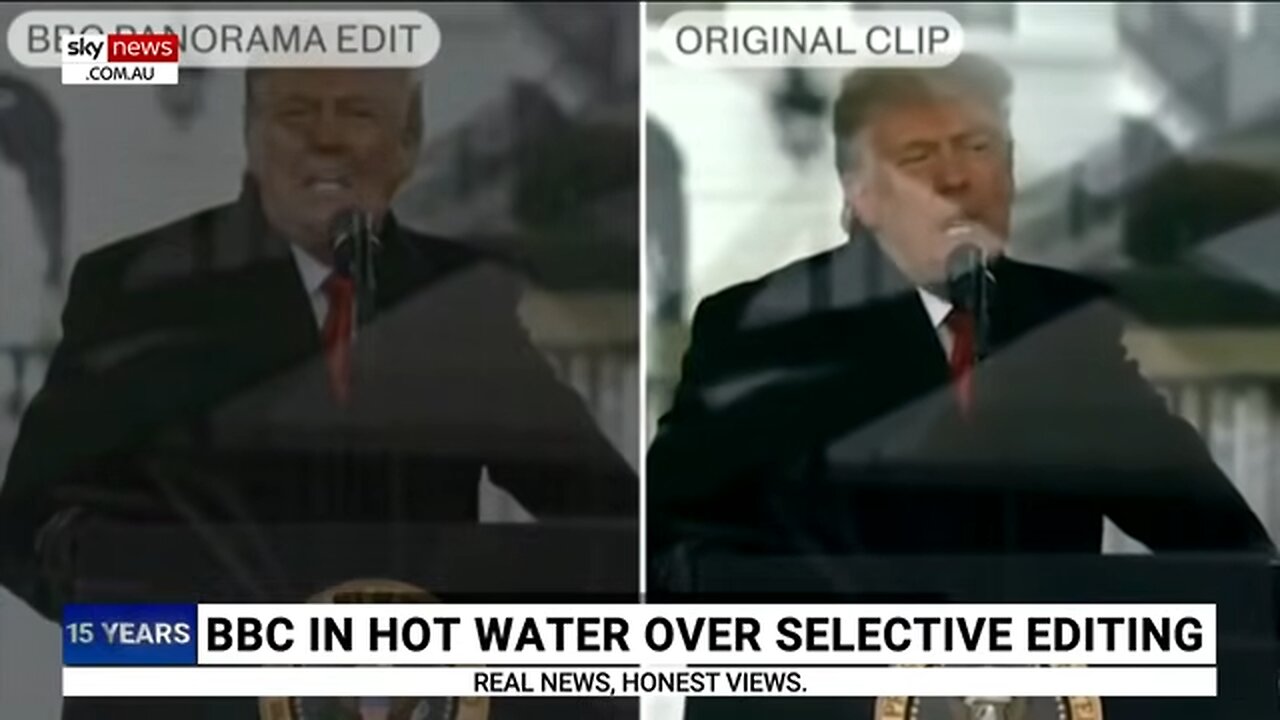 Facing a storm: Selectively edited Donald Trump speech places BBC in hot water